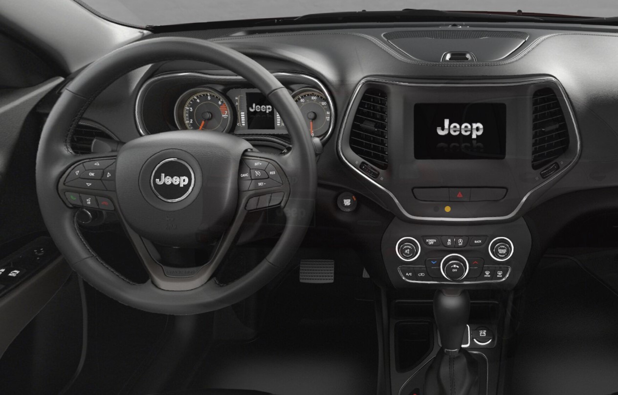 2019 Jeep Cherokee Latitude Plus Dashboard Interior Picture